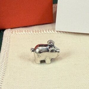James Avery Retired Sterling Silver Piggy Bank Charm